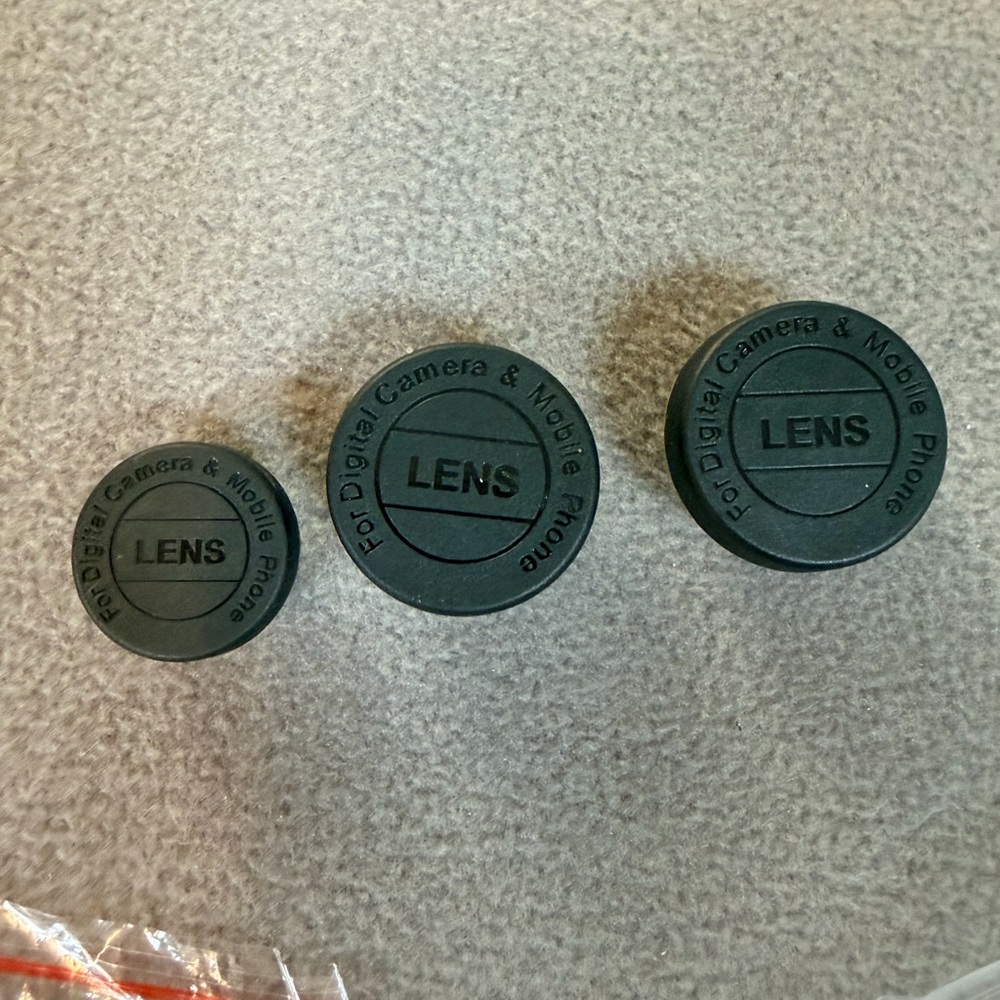 Digital Camera & Mobile Cell Phone Camera Lenses- Set of 3